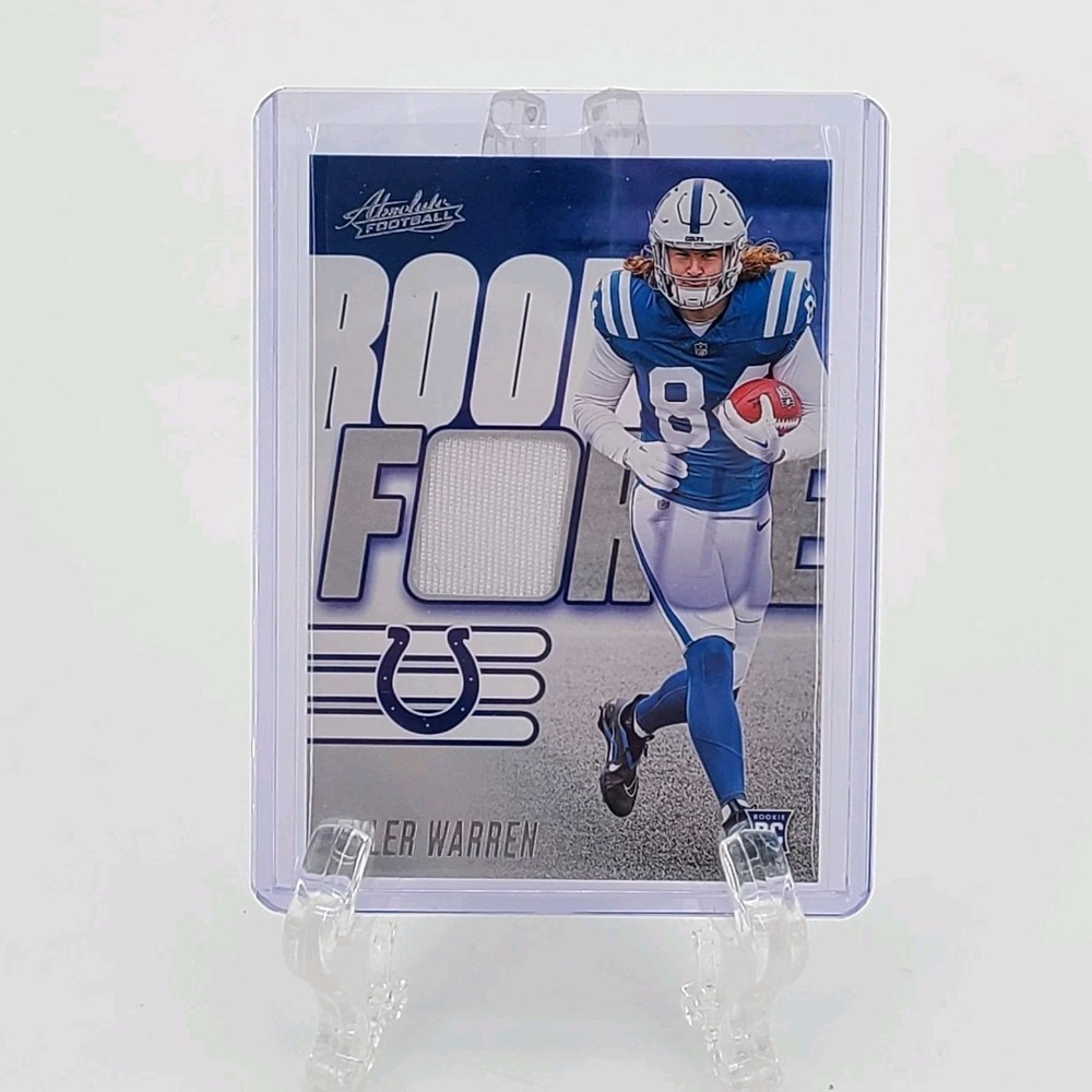 2025 Panini Absolute - Rookie Force Tyler Warren #RF-TWN (RC)